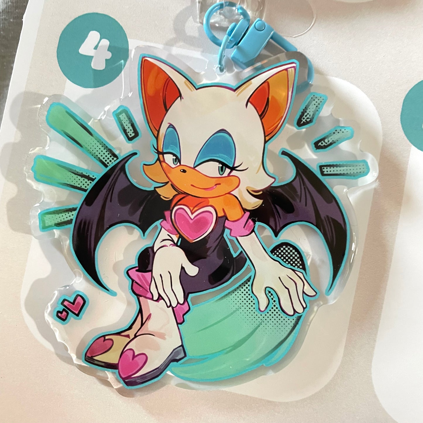 rouge keychain