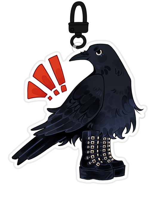 birds in boots charms