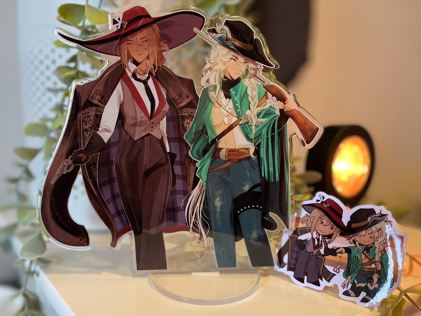 danger duo standee