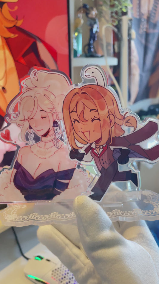 tennity acrylic standee