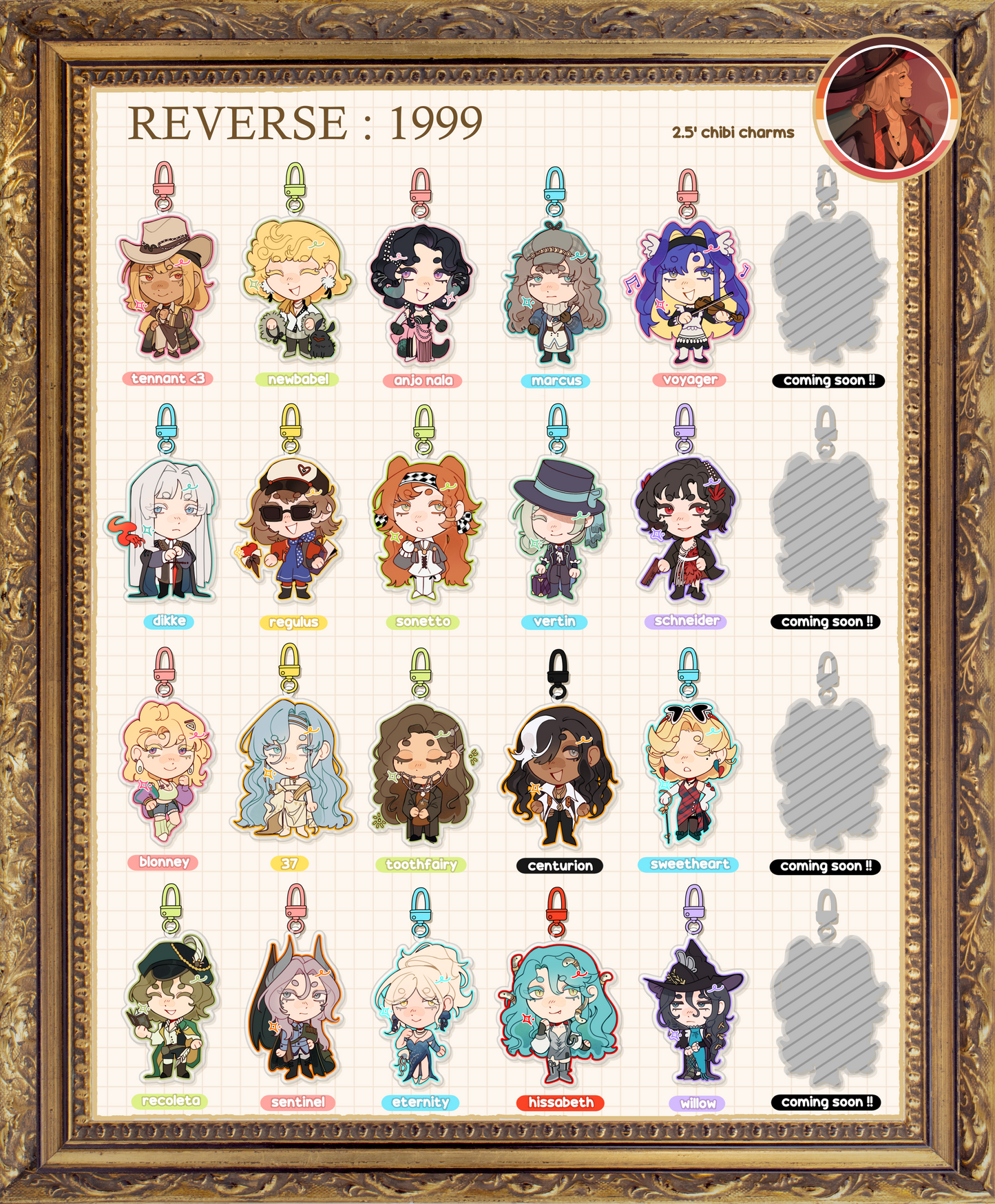 reverse: 1999 chibi charms