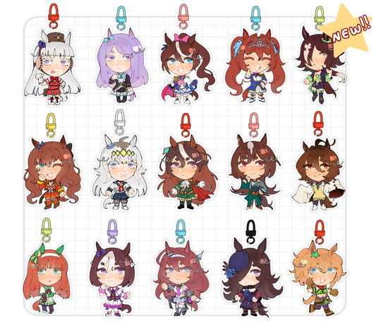 umamusume chibi charms